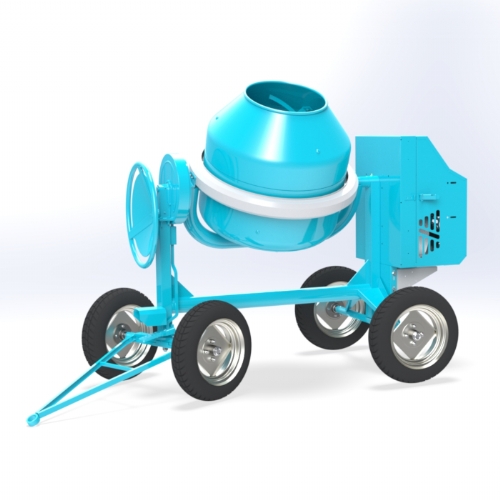 Model Concrete Mixer (Diesel / Gasoline) 300 lt - C 360 4RP of available Concrete mixers | Plus Line by OMAER